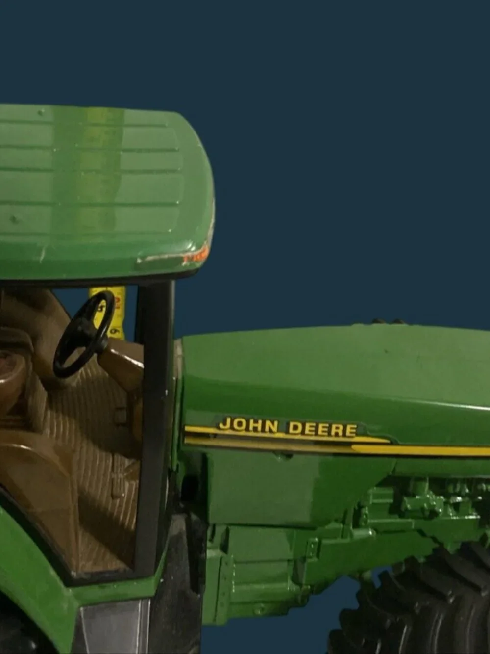 John Deere 8210 Diecast Toy Tractor 1/16 Scale ERTL Loose MFWD Duals 14